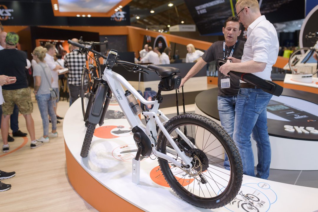 自行車展現場，歐洲自行車展現場，自行車貿易展