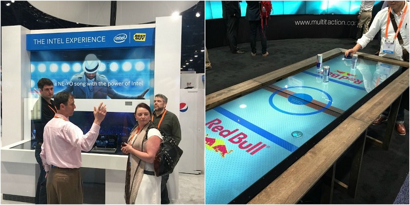 紅牛展臺設(shè)計(jì)，展臺游戲，紅牛互動展臺